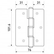 Üniversal Oval Menteşe 208