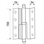 Lux Big Cumbali Hinge 101