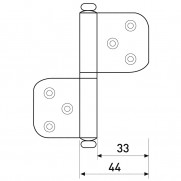 Aluminium Cerman 2,5 mm 305