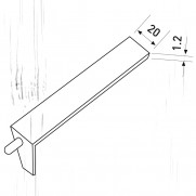 Brass Locked Push 130